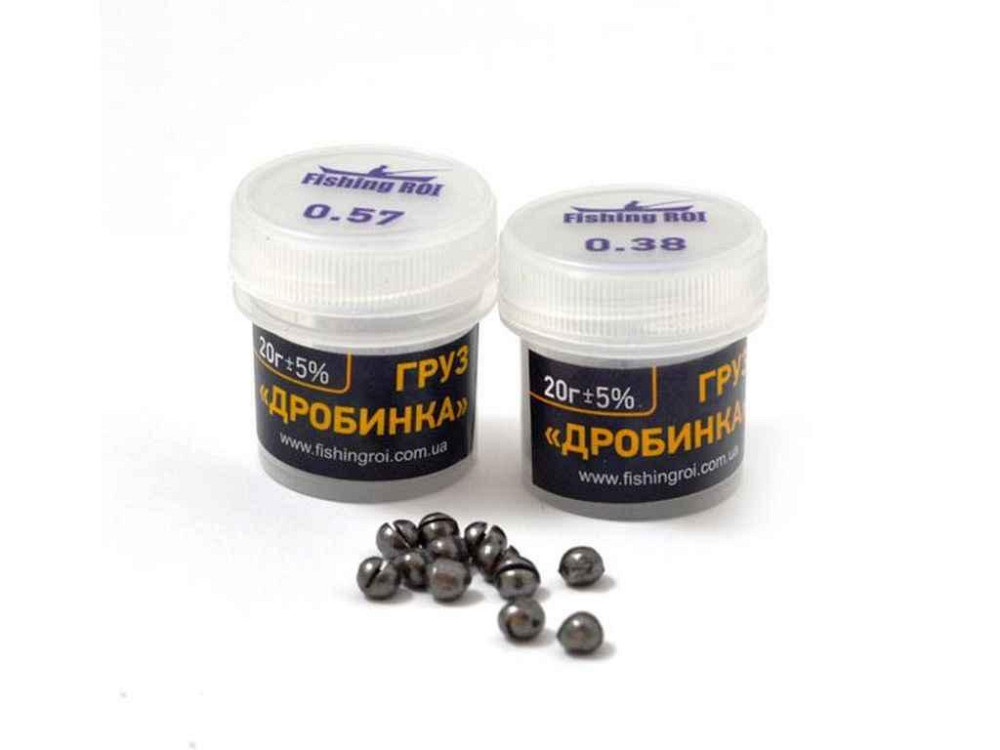 Грузило Дробинка 20г 0,57 72-20-057 ТМ Fishing ROI Киев - изображение 1