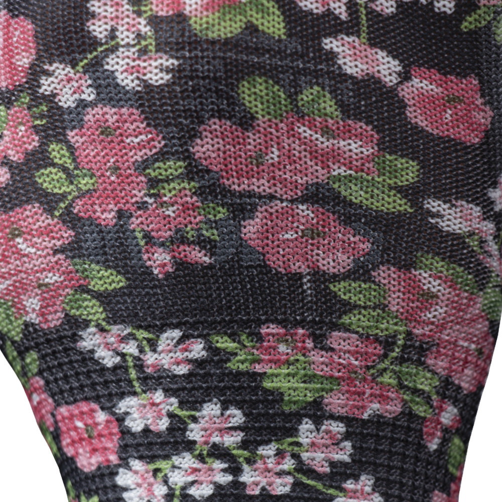 Рукавиці трикотажні з частковим ПУ-покриттям р7 (чорні, манжет) SIGMA (9446481) Київ - фото 4