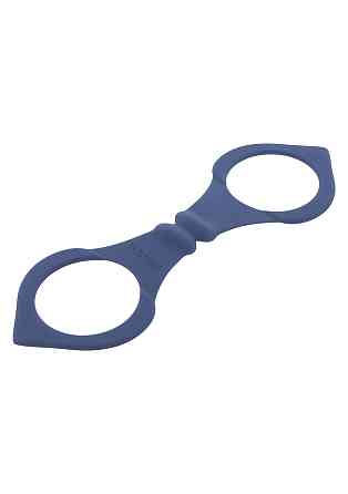 Силиконовые наручники на запястья Taboom Silicone Supreme, синий Sex Aura Киев