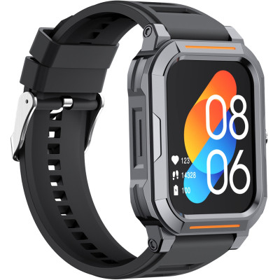 Смарт-часы Havit HV-M9040S IP67 Bluetooth Call Black (HV-M9040S Black) Винница - изображение 3