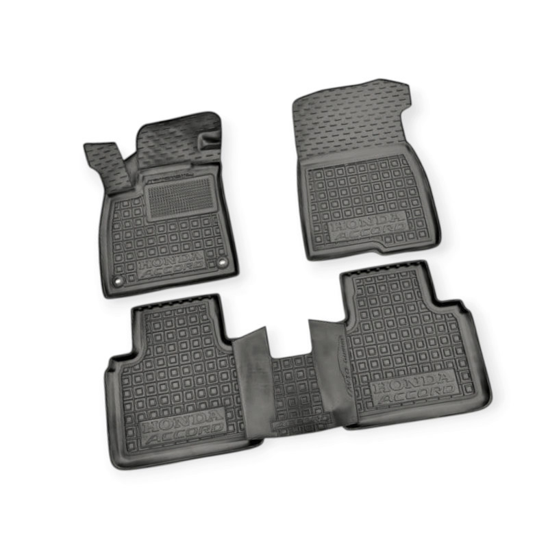 Килимки Хонда acсord x 2017-2022 mod борт 2,5см, з перемичкою салону Мукачево - фото 1