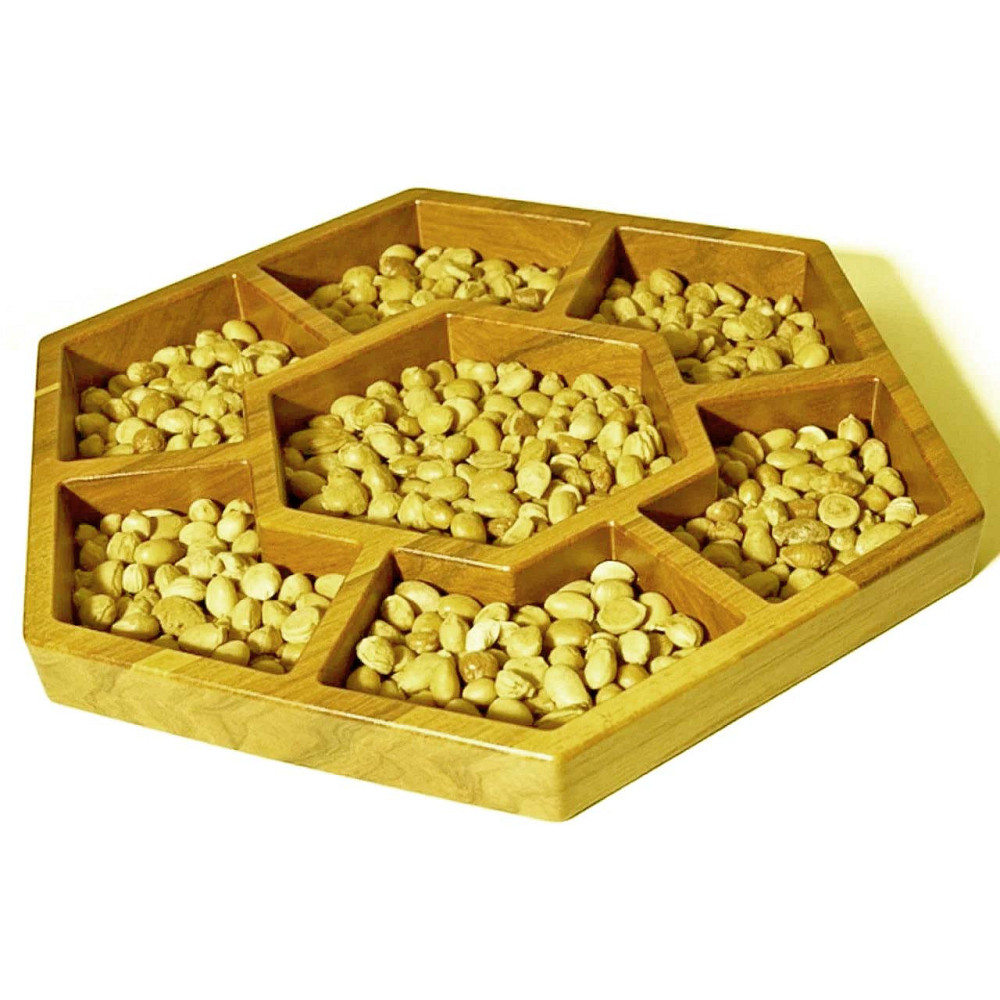 Менажниця дерев'яна "Револют" сієна Миколаїв - фото 1