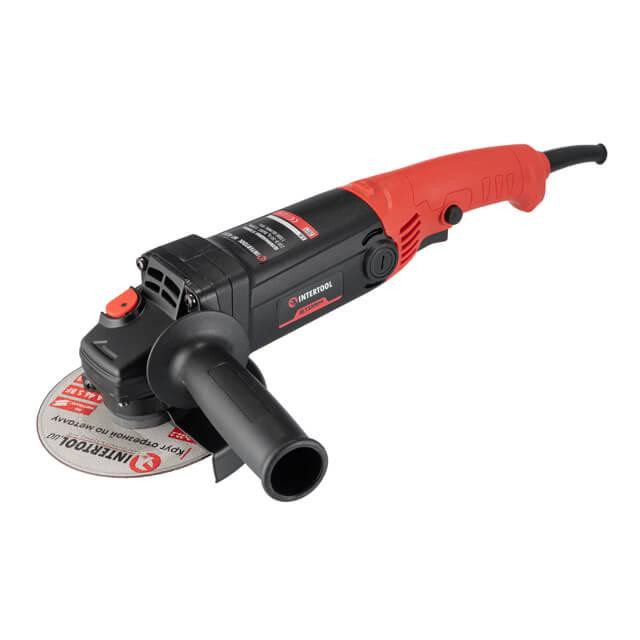 Болгарка INTERTOOL WT-0231, 0,86 кВт, 11000 об/хв, диск 125 мм - шліфмашина з покращеним захистом Львів - фото 1