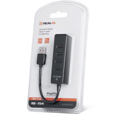 Концентратор REAL-EL HQ-154, black (EL123110007) Вінниця - фото 8