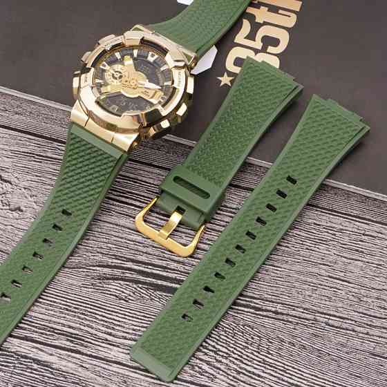 Ремінець для Casio G-Shock GA-100/110 Army Green GD SBR Київ