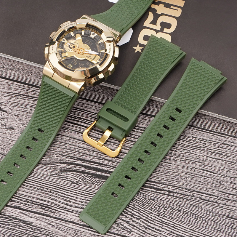 Ремінець для Casio G-Shock GA-100/110 Army Green GD SBR Київ - фото 3