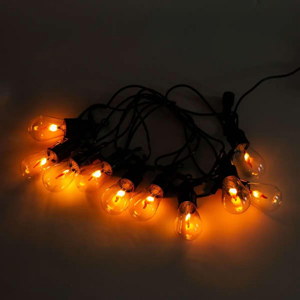 Ретро гирлянда на вулицю 10 LED ламп 5 м Київ - фото 4