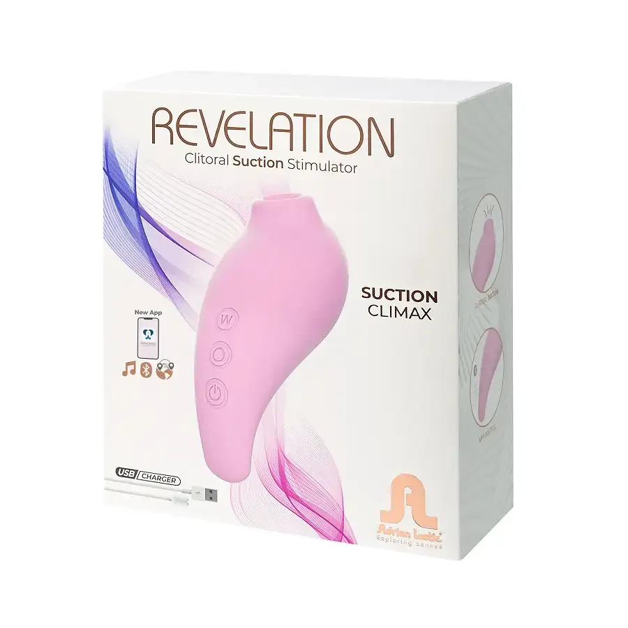 Вакуумний смарт-стимулятор Adrien Lastic Revelation Pink, режим Boost, керування через застосунок Львів - фото 7