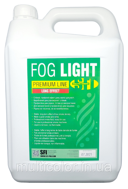 Дим рідина SFI Fog Light Premium 5 л Київ - фото 1