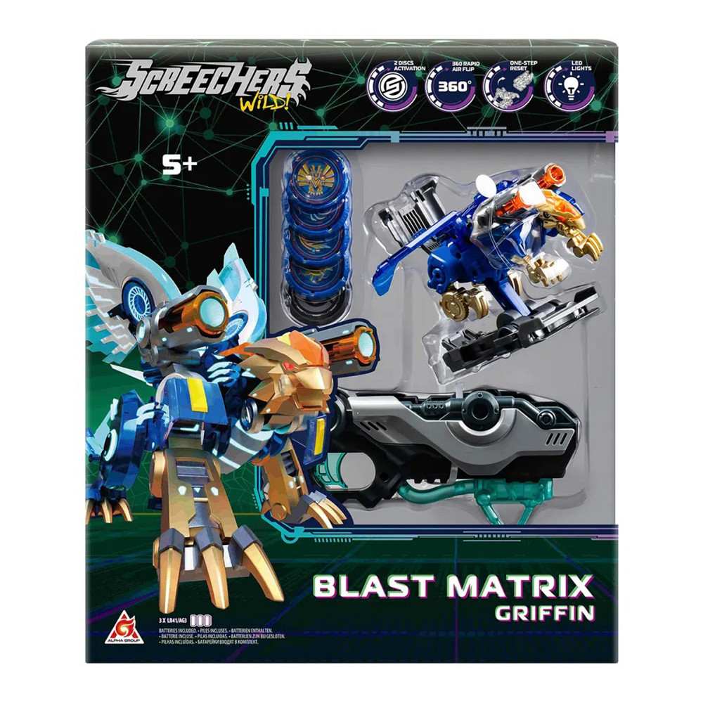 Ігровий набір Screechers Wild! S5 L2 – Гріфін Дніпро - фото 10