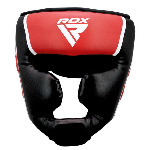 Боксерський шолом RDX AURA PLUS T-17 Red/Black XL (капа у комплекті) Каменское - изображение 3
