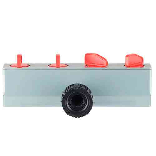 Распределитель для полива на 4 линии переходник Aqualin 27208 под садовый шланг Киев