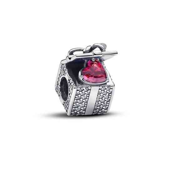 Срібна намистина Pandora Подарунок любові 793603C01 Київ
