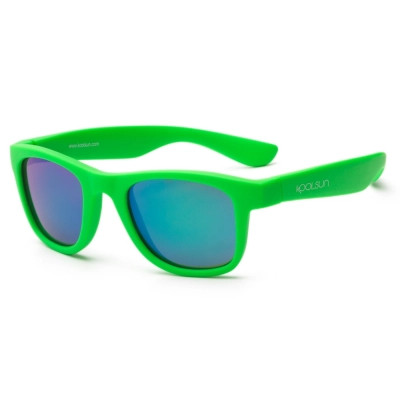 Дитячі сонцезахисні окуляри Koolsun Wave, 1-5 років, неоново-зелен (KS-WANG001) Вінниця - фото 1