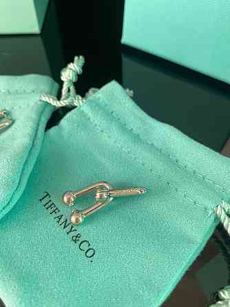Тиффани серьги Hardwear / Tiffany серьги напыление серебро / упакована в мешочек Tiffany Одесса