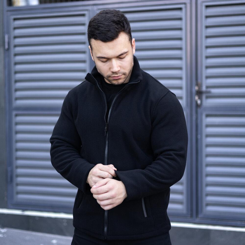 Толстовка флисовая Pobedov Voin Черный S BLto2 540Sba Киев - изображение 4