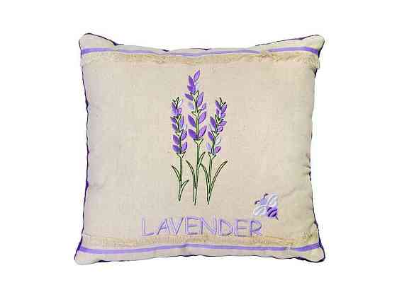 Подушка Lavender 33*33*8см бежевий арт.ПД-0496 ТМ TIGRES Київ