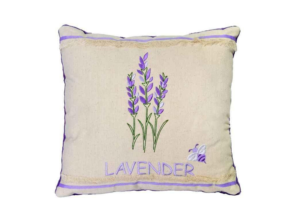 Подушка Lavender 33*33*8см бежевий арт.ПД-0496 ТМ TIGRES Київ - фото 1
