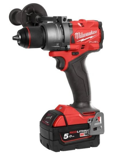 Дриль-шуруповерт акумуляторний безщітковий ударний MILWAUKEE M18 FPD3-502X, 158Нм (зарядний пристрій М12-18 FC. 2 акумулятори М1 Одеса - фото 4