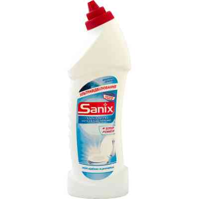 Засіб для чищення унітазу Sanix Відбілюючий Морська свіжість 750 мл (4820167003357) Вінниця