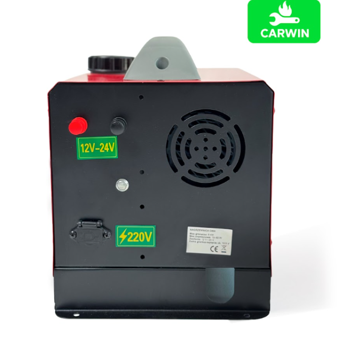 Автономний дизельний обігрівач (Webasto) CARWIN 5 кВт (12В/24В/220В) з LCD-дисплеєм та пультом ДК Київ - фото 5