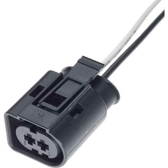 Разьем коннектор с проводом, 2-кон., Генератор,  1-967412-2, 0-965695-1,  TE Германия, Франция, Audi, Bugatti, Porsche, Seat, Киев