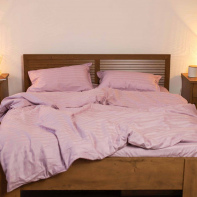 Постільна білизна Tiare 71 Сатин Страйп Кольоровий полуторний (71_Stripe_pl) Вінниця - фото 1