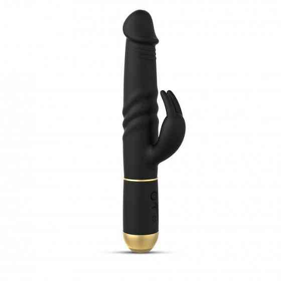 Вибратор Dorcel Furious Rabbit 2.0 с возвратно-поступательными движениями головки, перезаряжаемый Sex Aura Киев