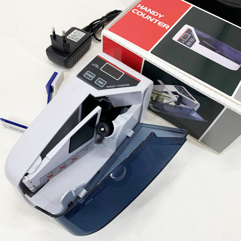 Купюролічильна машина для грошей Handy, Апарат для лічби грошей Лічильна машинка українських купюр AO-58 Львів - фото 6