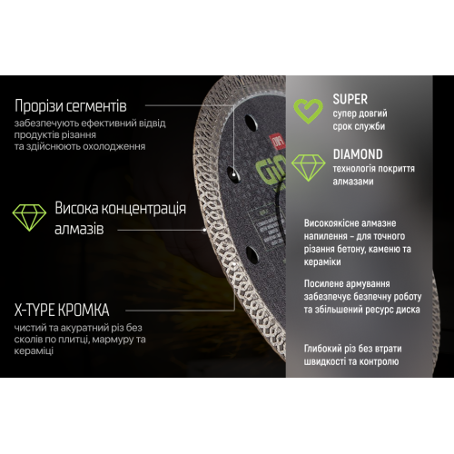 Alloid Pro. Диск алмазний відрізний X-Wave 230мм Одесса - изображение 4