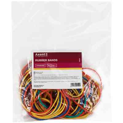 Резинки для денег Axent Standard цветные, 50 г (D4610) Винница