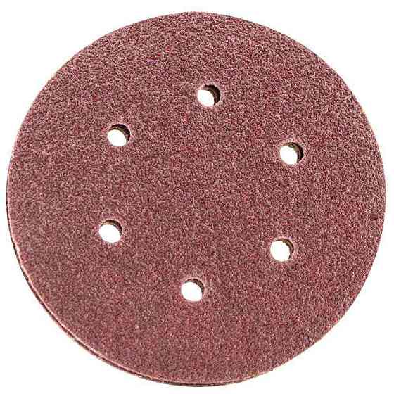 Шлифовальный круг 6 отверстий Ø150мм P40 (10шт) SIGMA (9122231) Ровно