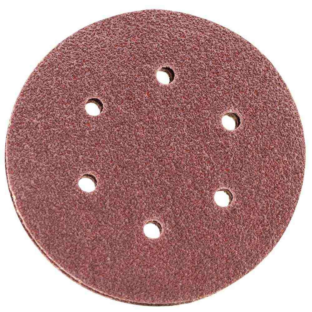 Шлифовальный круг 6 отверстий Ø150мм P40 (10шт) SIGMA (9122231) Ровно - изображение 1