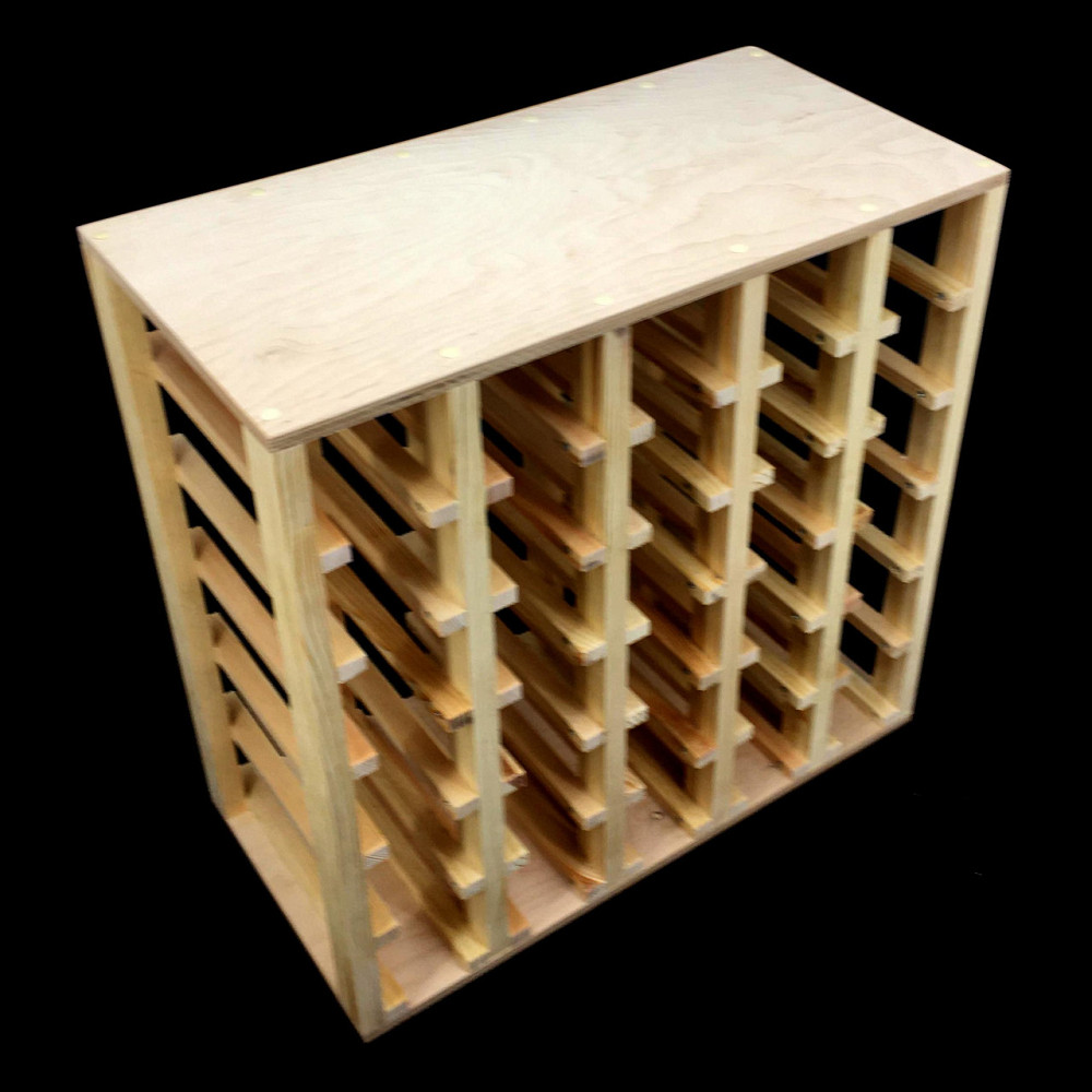 Настольная винная полка 