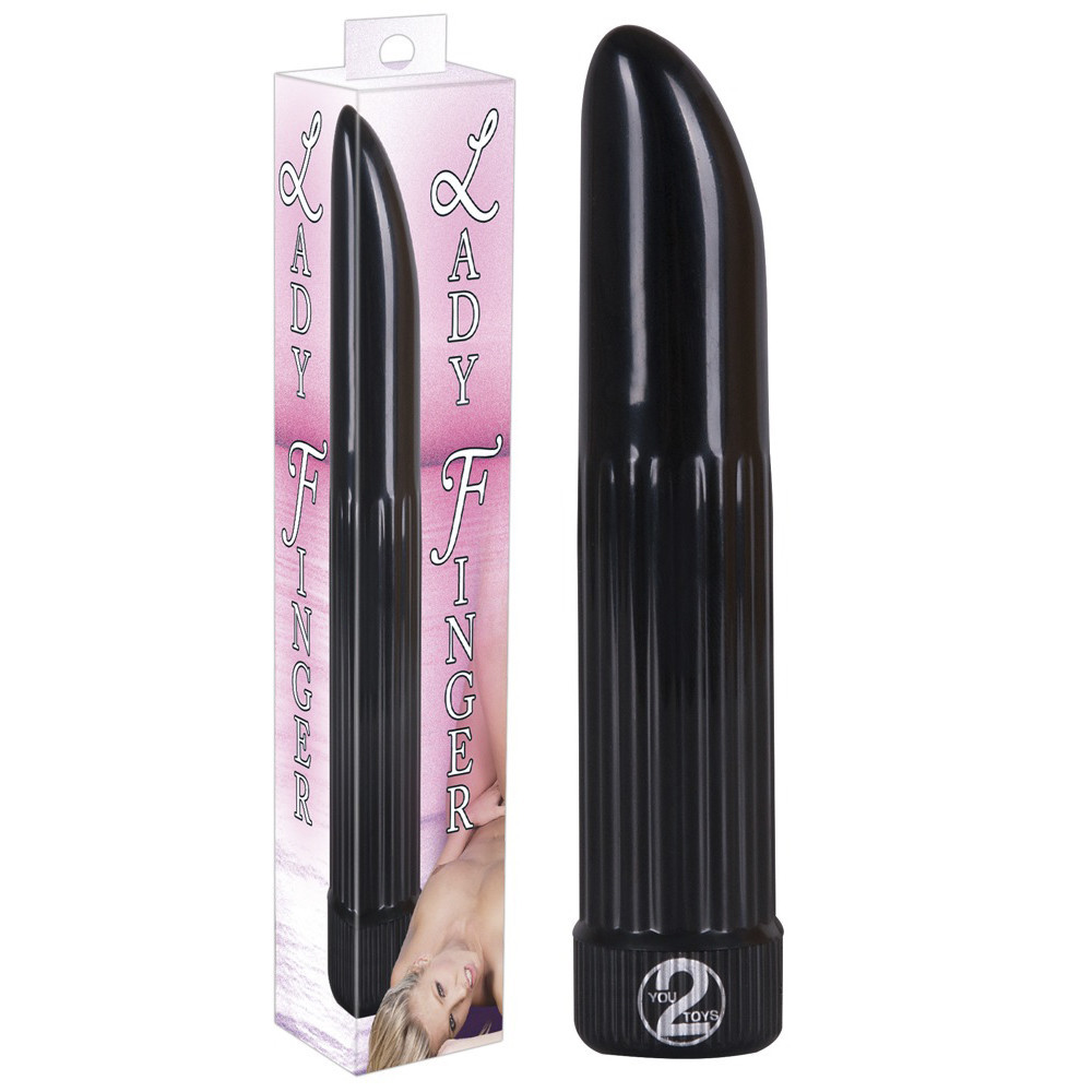 Вибратор - Ladyfinger Black Sex Aura Киев - изображение 1
