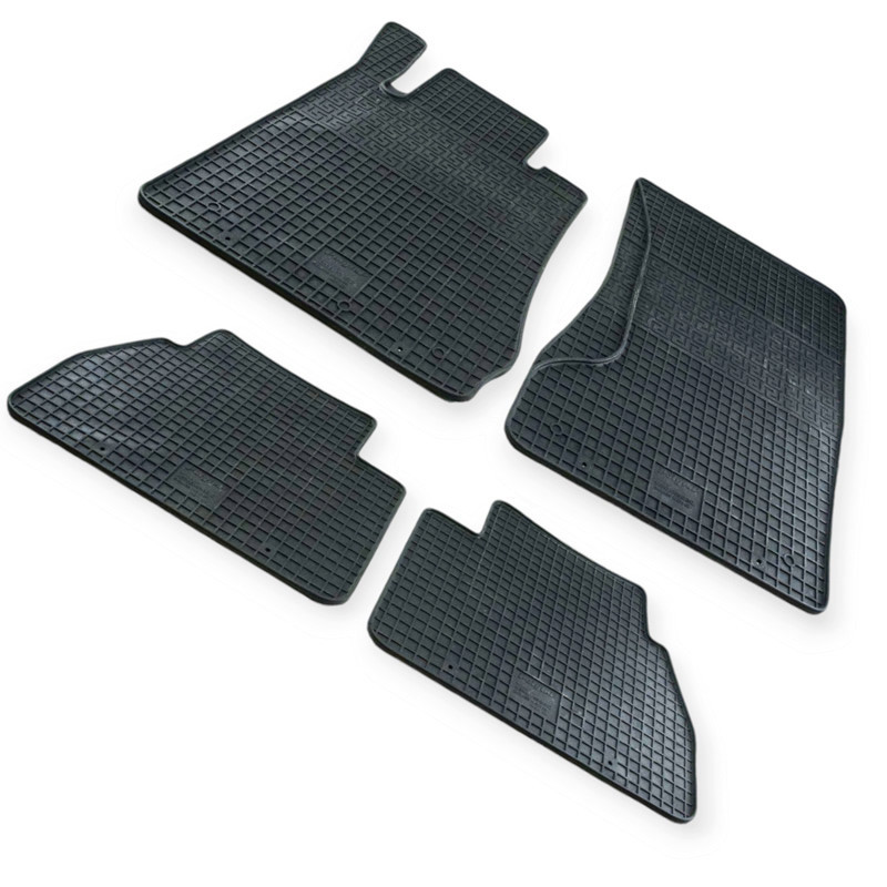 Килимки Mercedes W211 (2002-2006) борт 1 см, євроклітина Polytep салону Мукачево - фото 1