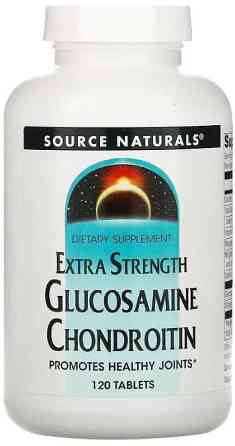 Глюкозамин и хондроитин Source Naturals Glucosamine Chondroitin 120 таб Киев