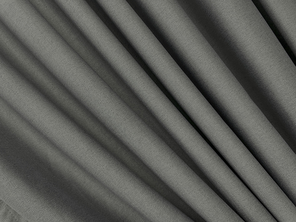 Комплект штор VR-Textil Шеніл 150х270 2шт і Тюль 600х270 1592ш-1428т Сірий з білим 71-201/5 Київ - фото 6