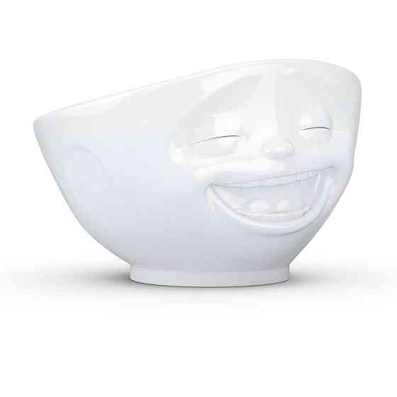 Салатница-пиала Tassen Смех (1000 мл) фарфор Белый Киев