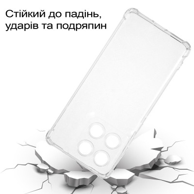 Чохол до мобільного телефона BeCover Anti-Shock Motorola Edge 60 Clear (713804) Вінниця - фото 3