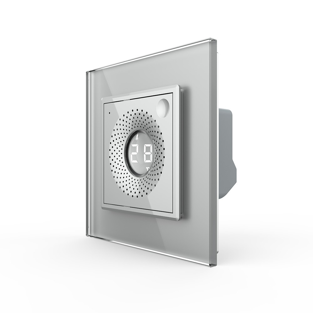 Термометр-гігрометр LIVOLO, 230В, сірий Коломыя - изображение 9