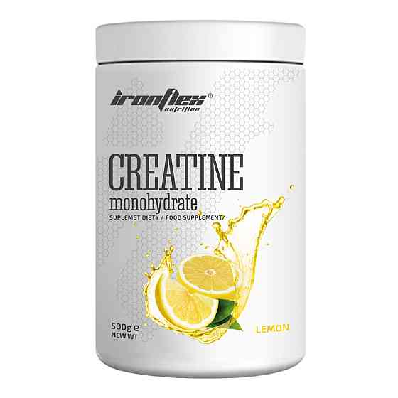 Креатин моногидрат IronFlex Nutrition Creatine Monohydrate 500 g (Lemon) Луцк