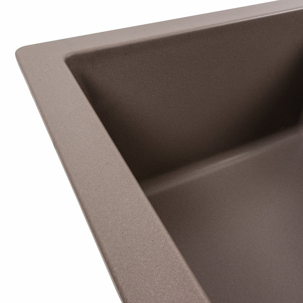 VALESO Гранітна мийка для кухні VALESO INTENSO 6550 матова Дюна Коломыя - изображение 5