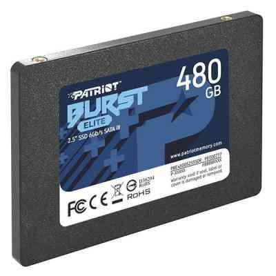 Накопитель SSD 2.5" 480GB Burst Elite Patriot (PBE480GS25SSDR) Винница