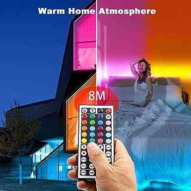 Светодиодная RGB лента phopollo 7,5 м 12 В, пульт 44 кнопки, 20 цветов, 8 режимов, самоклеящаяся Киев