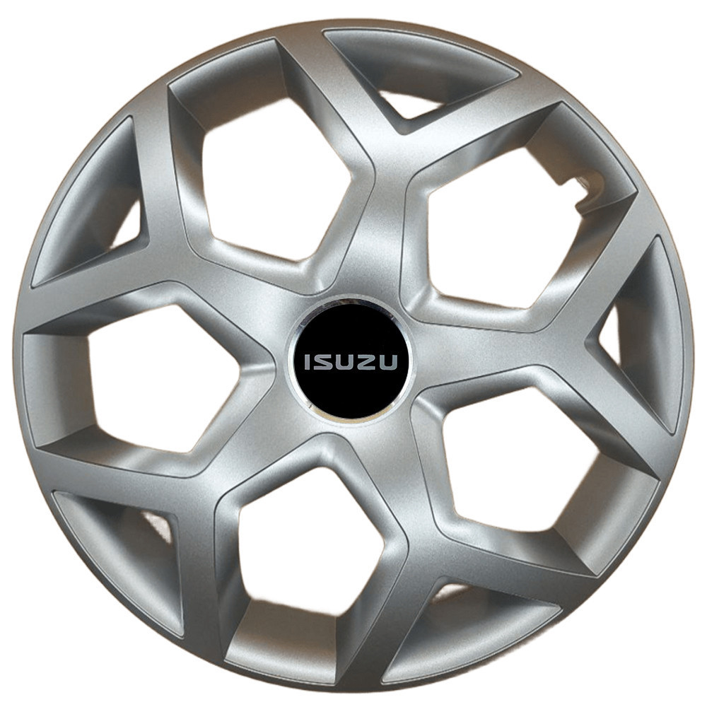 Автомобильные модельные колпаки R16 Isuzu 435 4шт, SJS, серебристые Винница - изображение 1