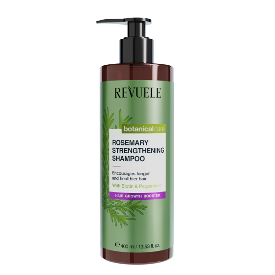 Шампунь укрепляющий с розмарином для роста и густоты волос Rosemary Revuele 400 мл Киев