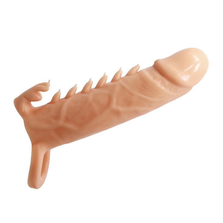 Насадка на член - Pretty Love Emmitt Penis Sleeve Flesh Sex Aura Київ - фото 4