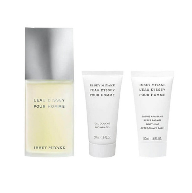 Набор Issey Miyake L'Eau d'Issey Pour Homme (edt/75ml + s/gel 50ml + ash/balm 50ml) Слов'янськ - фото 1