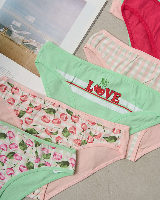 Набір жіночих трусиків тижневика 7 шт Nicoletta 713129 Київ - фото 3